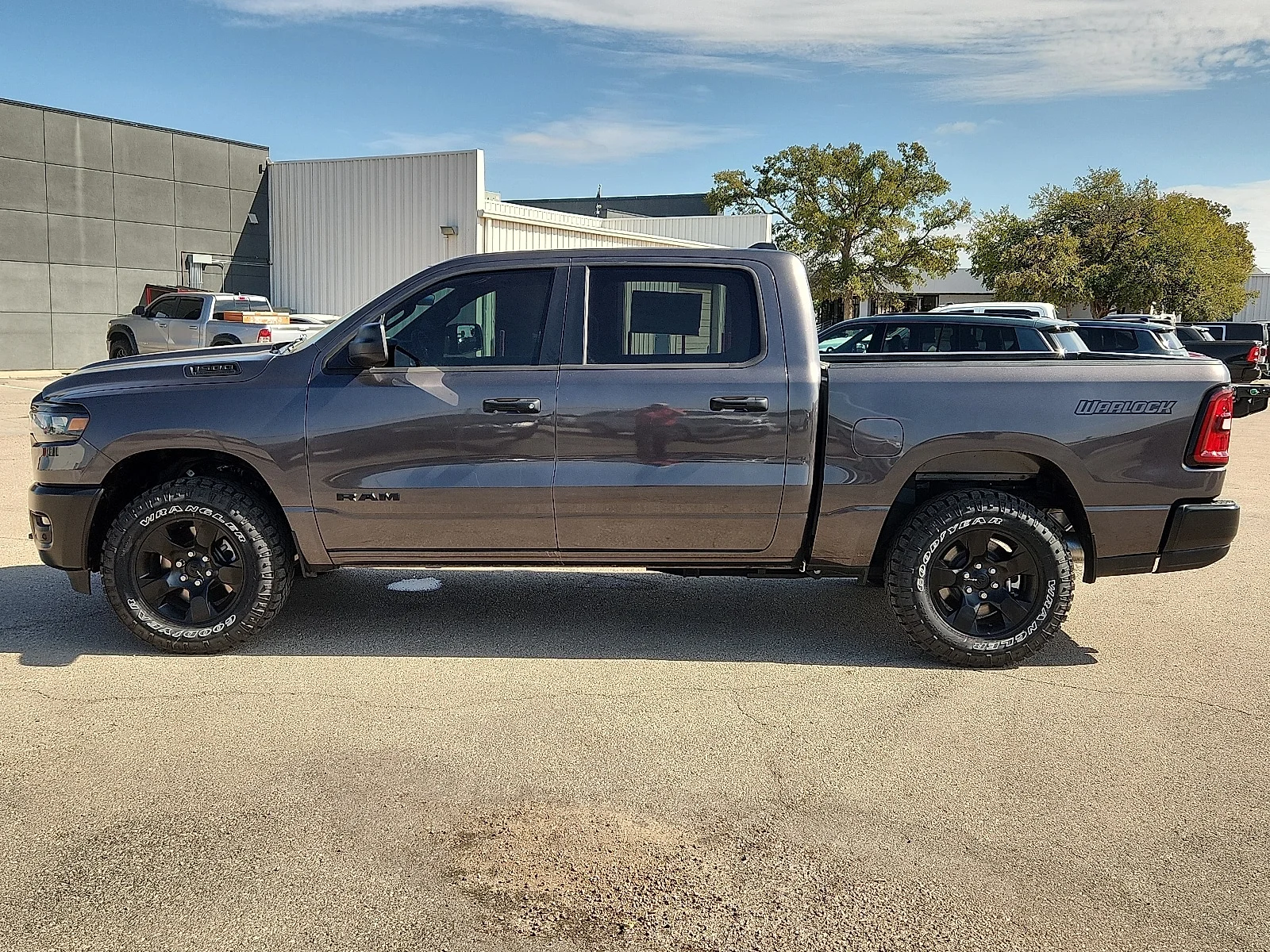 New 2026 Granite Crystal Metallic Clear-Coat  Paint Ram WARLOCK CREW CAB 4X4 5