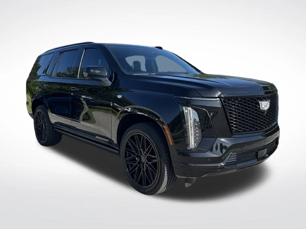 Used 2025 Black Cadillac Sport Platinum image 2