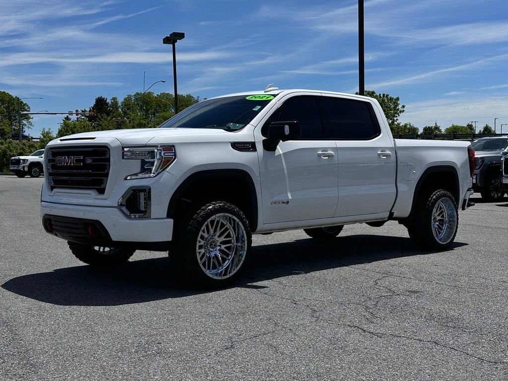 Used 2021 SUMMIT WHITE GMC AT4 image 2