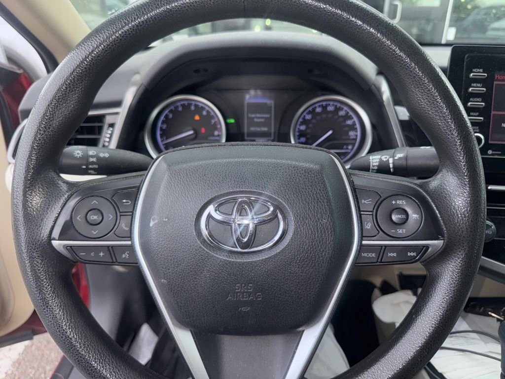 Used 2022 Red Toyota LE image 2