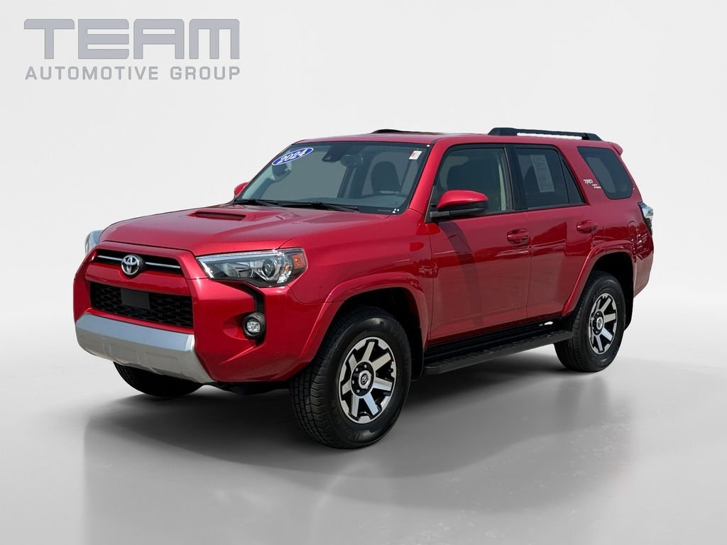 Used 2024 Red Toyota TRD Off-Road image 3