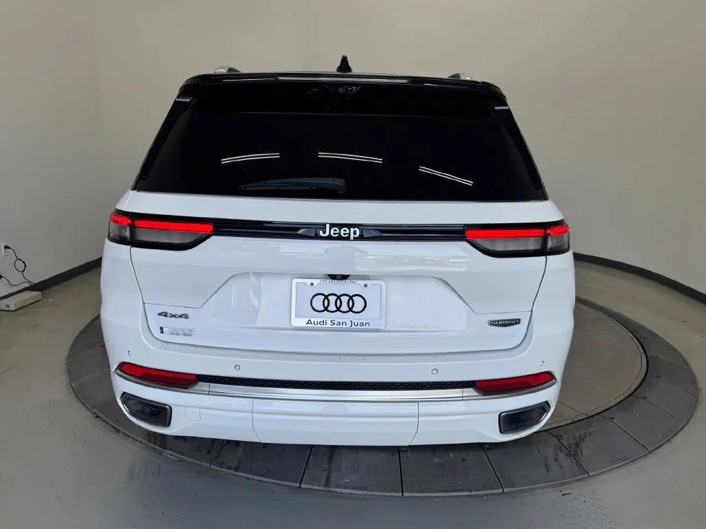 Used 2023 Bright White Clearcoat Jeep Summit image 37