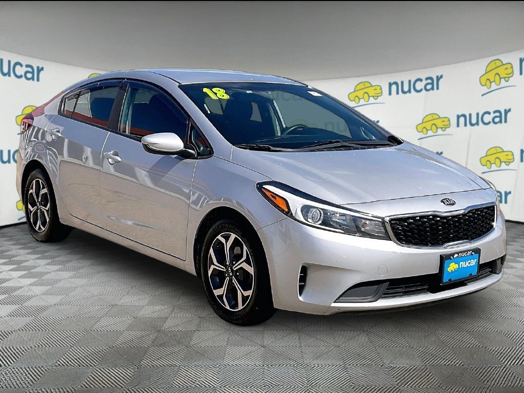 Used 2018 Silky Silver Kia LX image 1