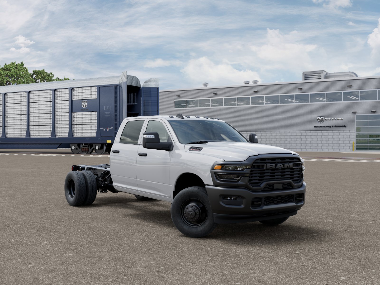 New 2026 Bright White Clearcoat RAM Tradesman image 4