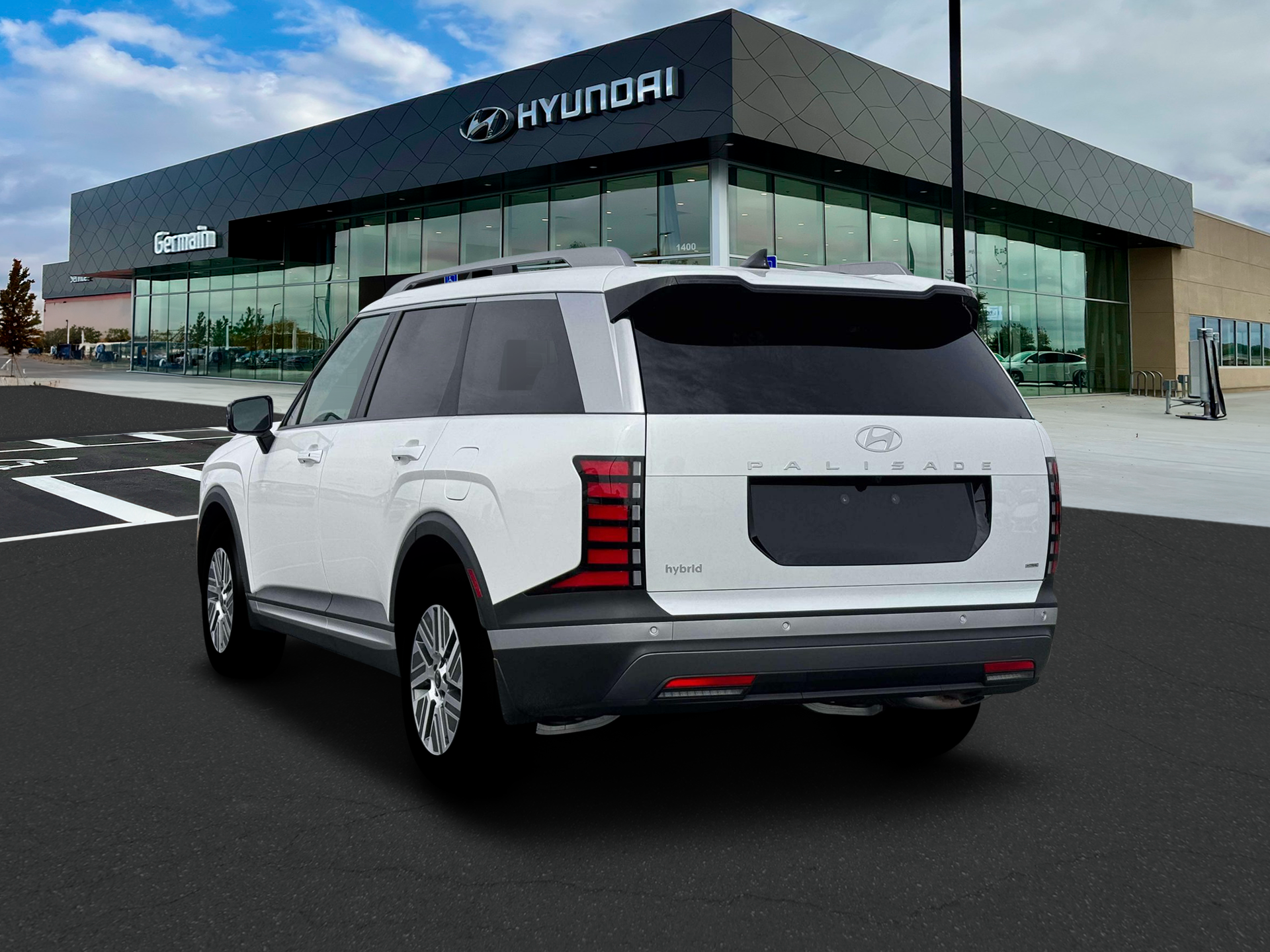 New 2026 Creamy White Pearl Hyundai SEL 7P image 5