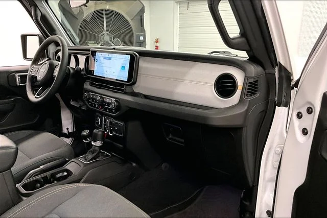 Used 2024 Bright White Clearcoat Jeep Sport S image 18