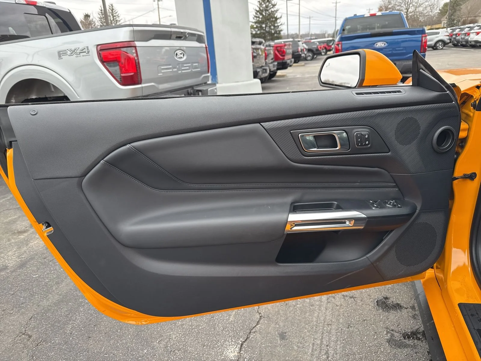New 2026 Orange Fury Metallic Tri-coat Ford EcoBoost® Premium Fastback image 17