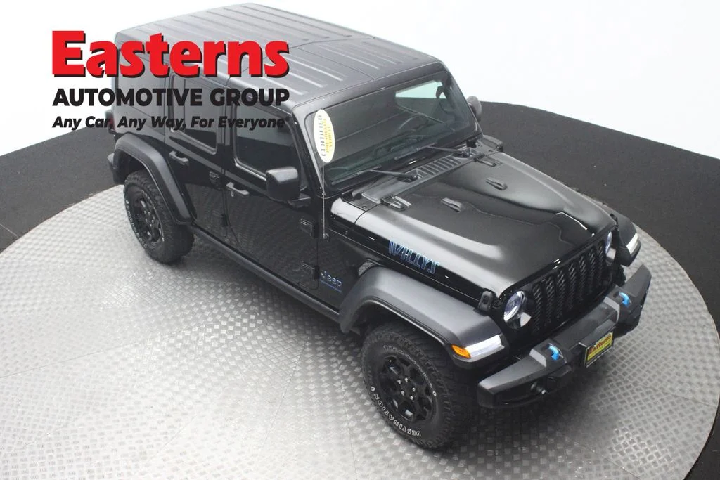 Used 2023 Black Jeep Willys 4xe image 3