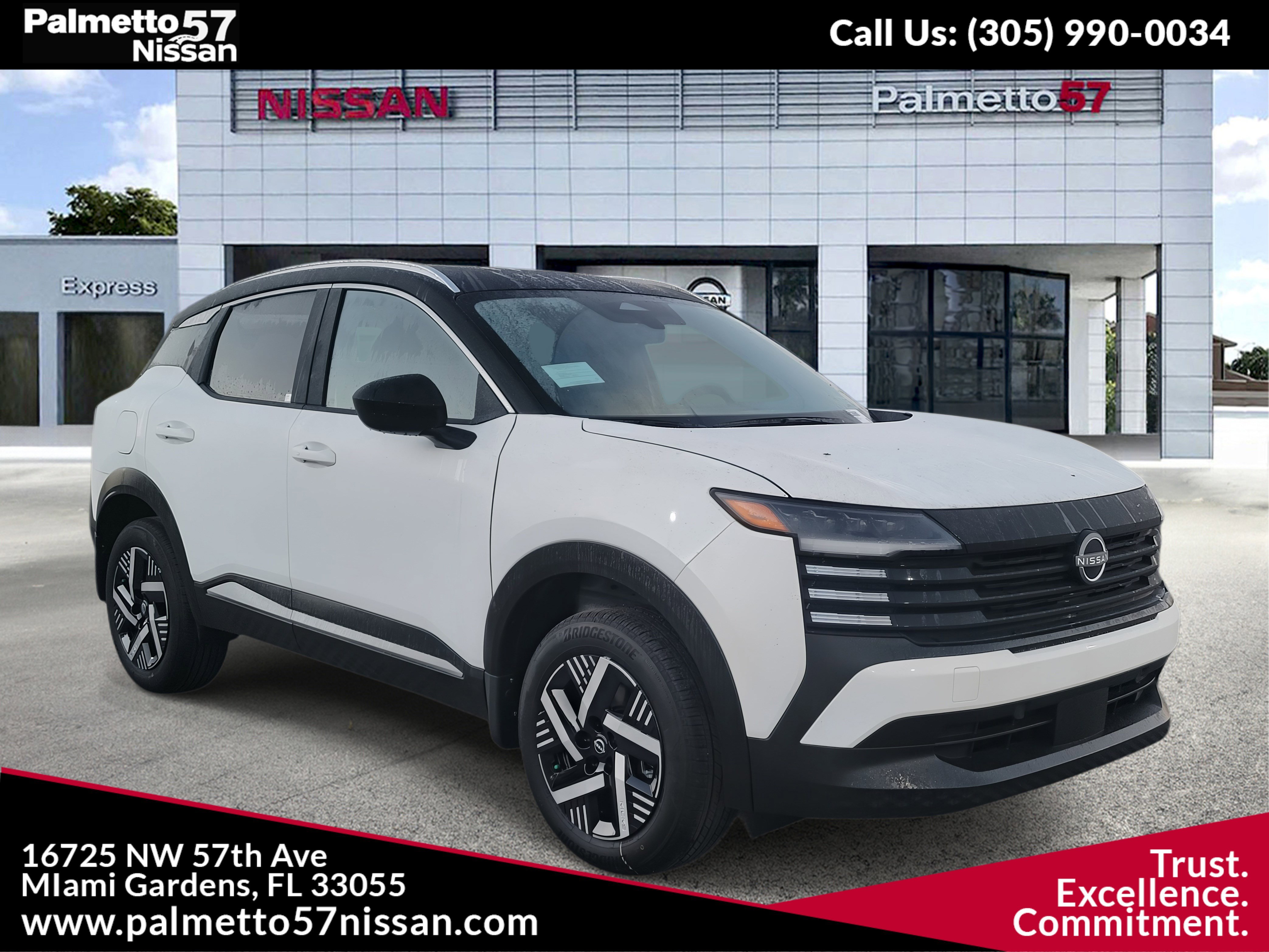 New 2026 White Nissan SV image 1