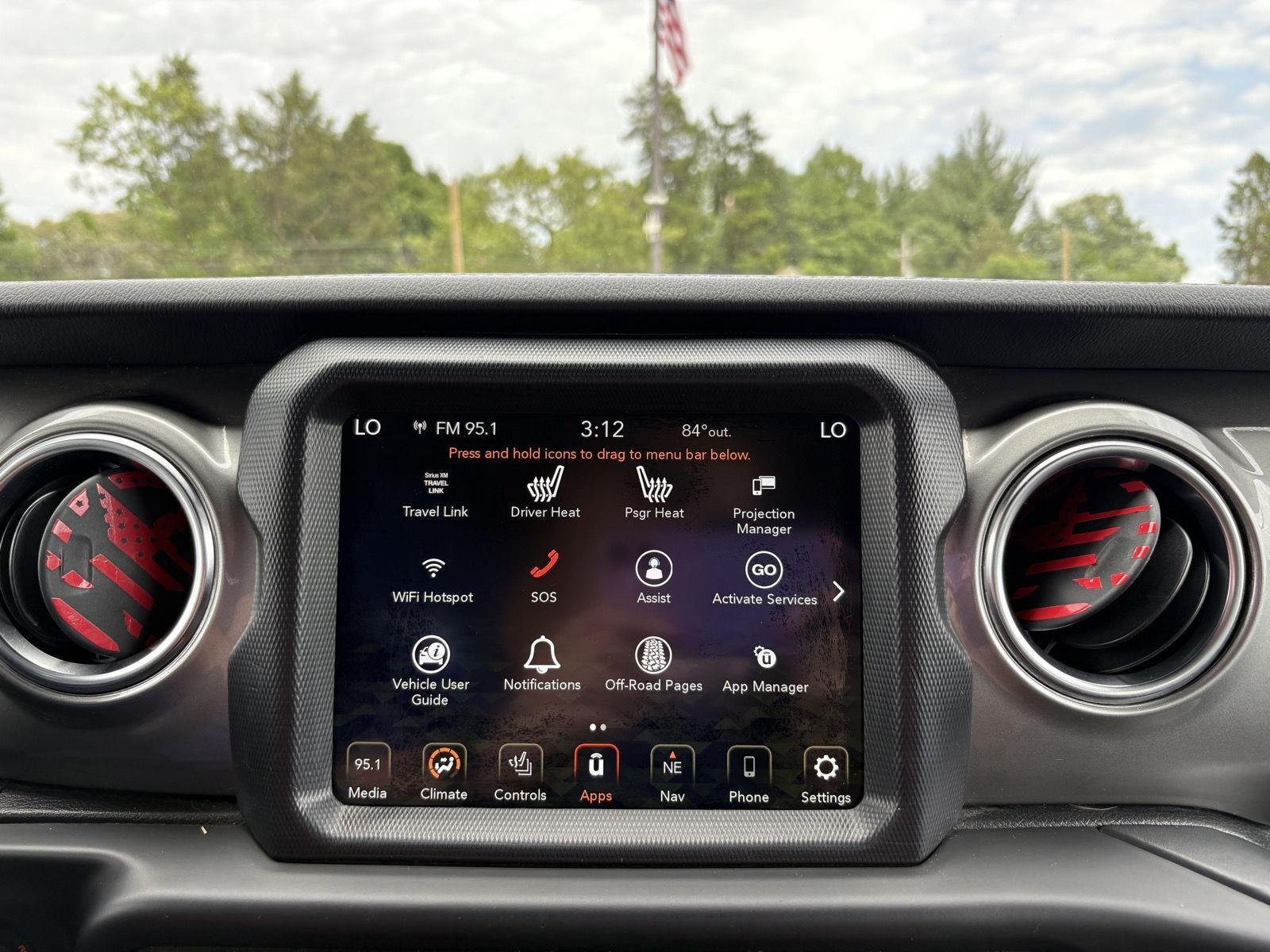 Used 2020 Black Clearcoat Jeep North Edition image 6