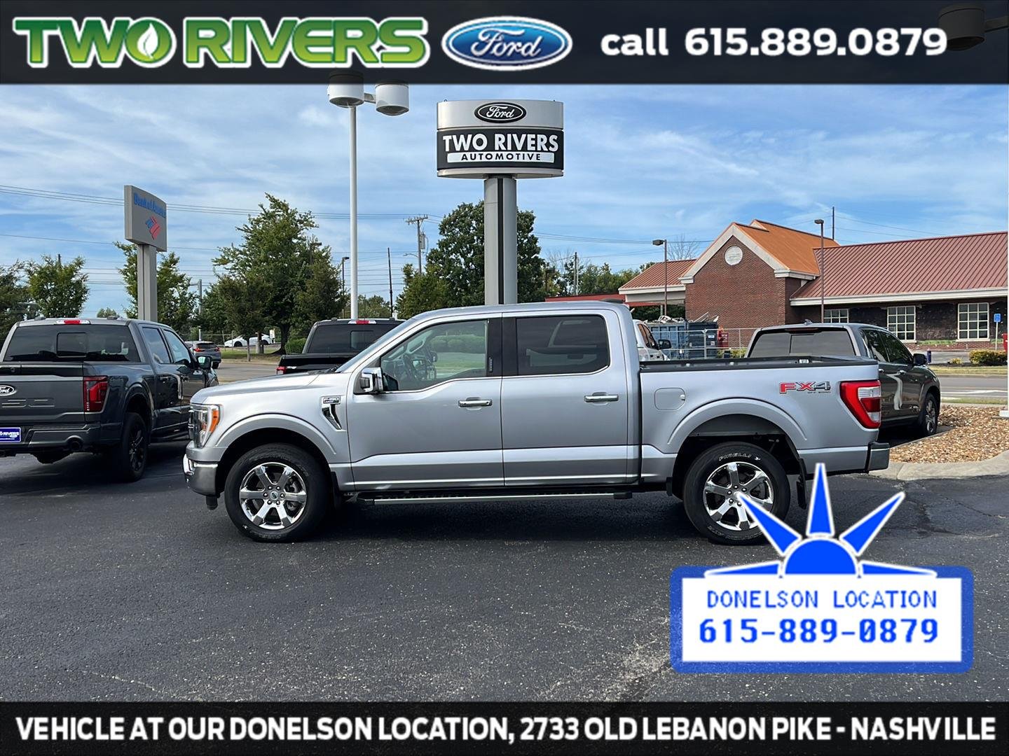 Used 2021 Iconic Silver Ford LARIAT image 50