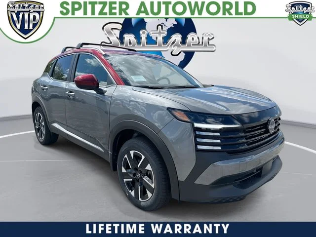 New 2026 Gun Metallic / Scarlet Ember Tintcoat Two-tone Nissan SV image 1