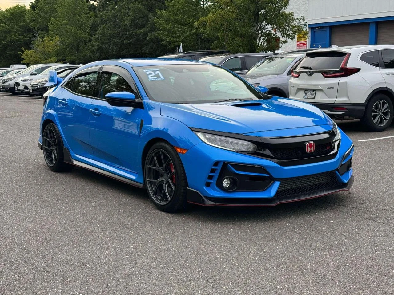 Used 2021 Boost Blue Pearl Honda Touring image 1