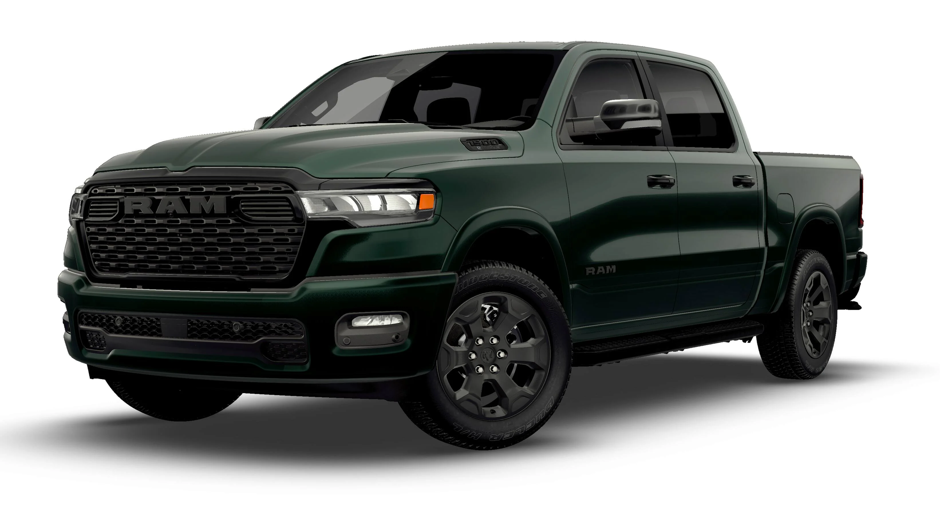New 2026 Serrano-Green Metallic Exterior Paint RAM Big Horn/Lone Star image 13