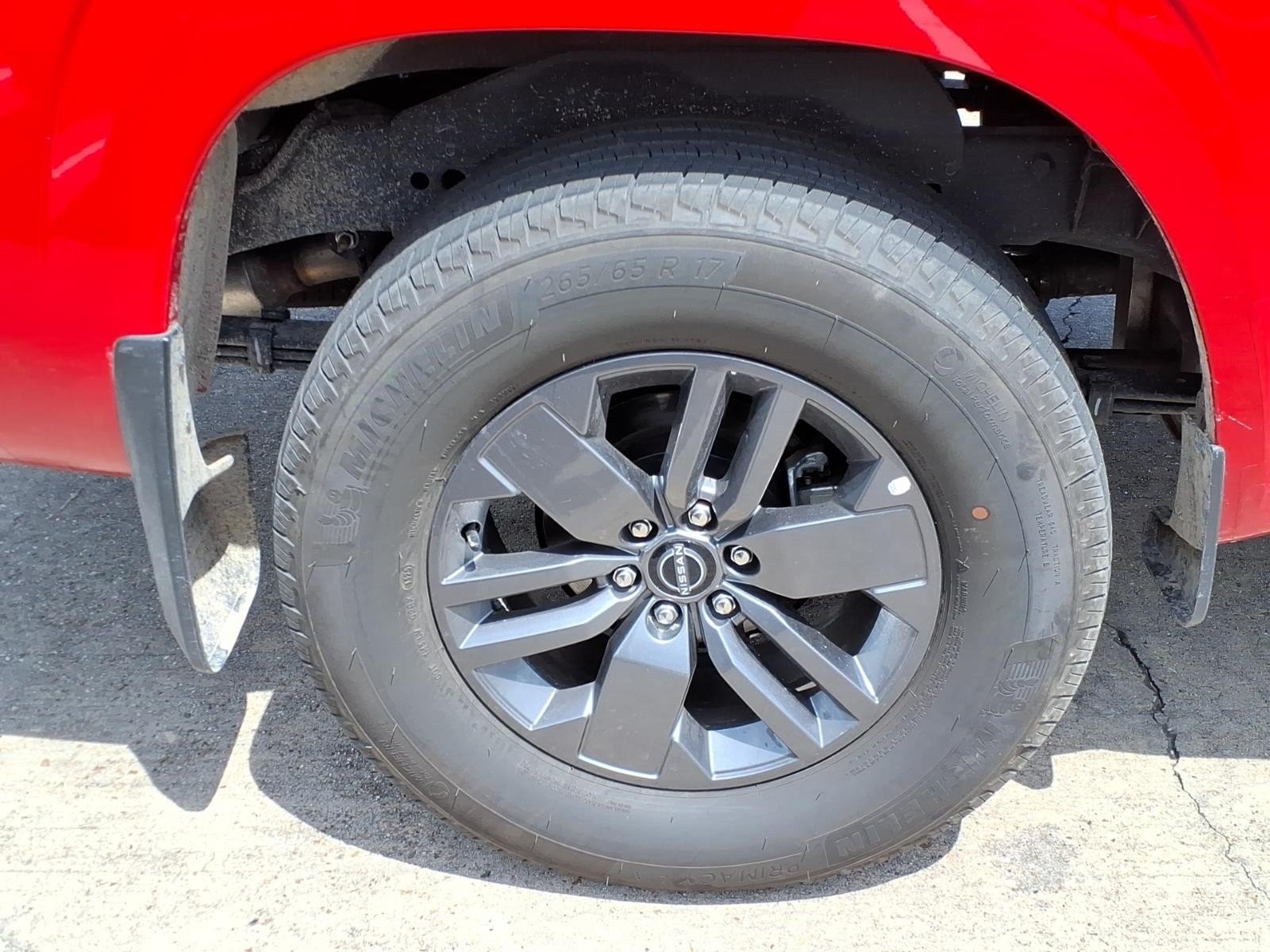 2026 Nissan Frontier SV Red at Robbins Nissan