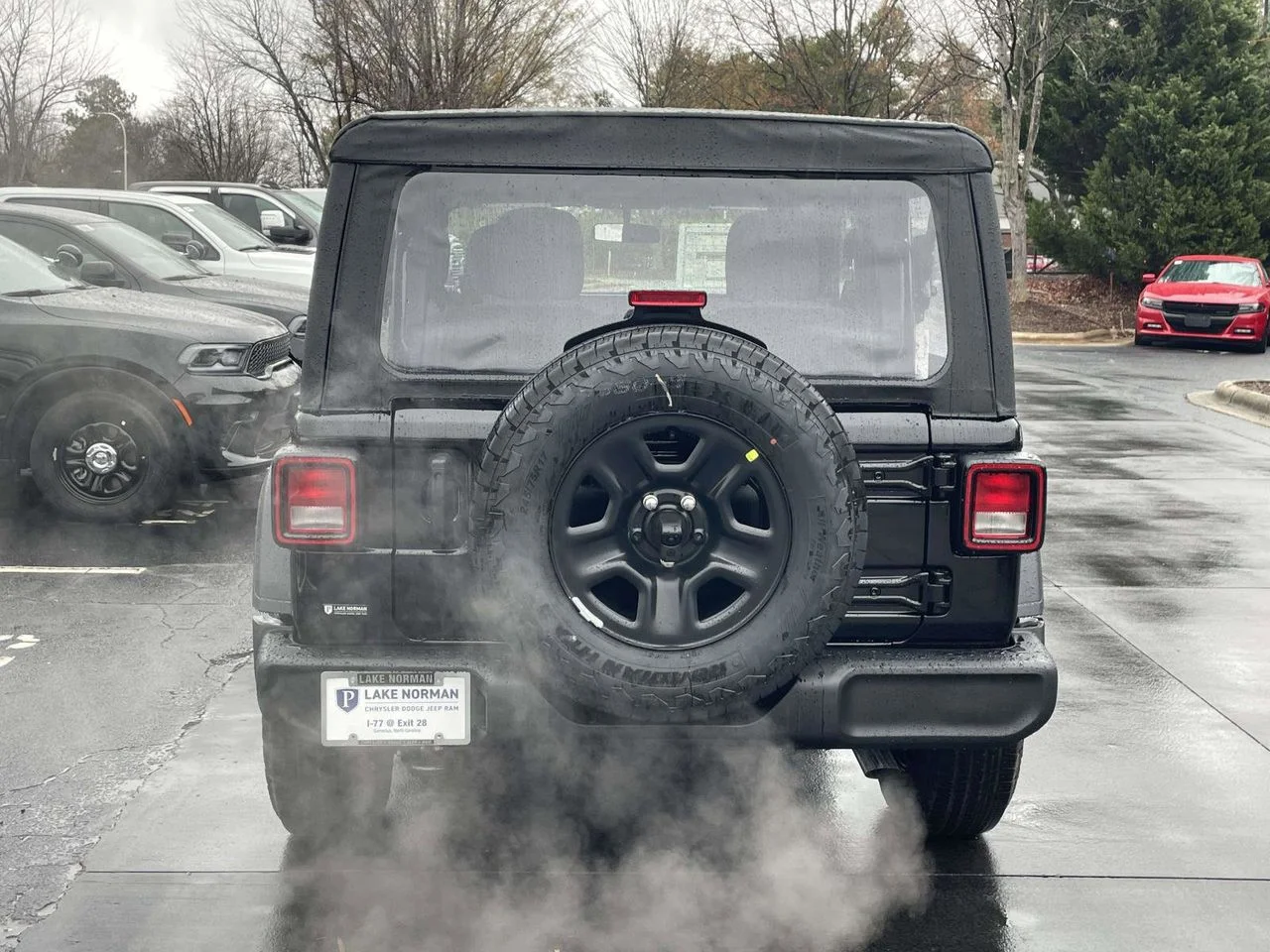 New 2026 Black Clear-Coat Exterior Paint Jeep Sport image 8
