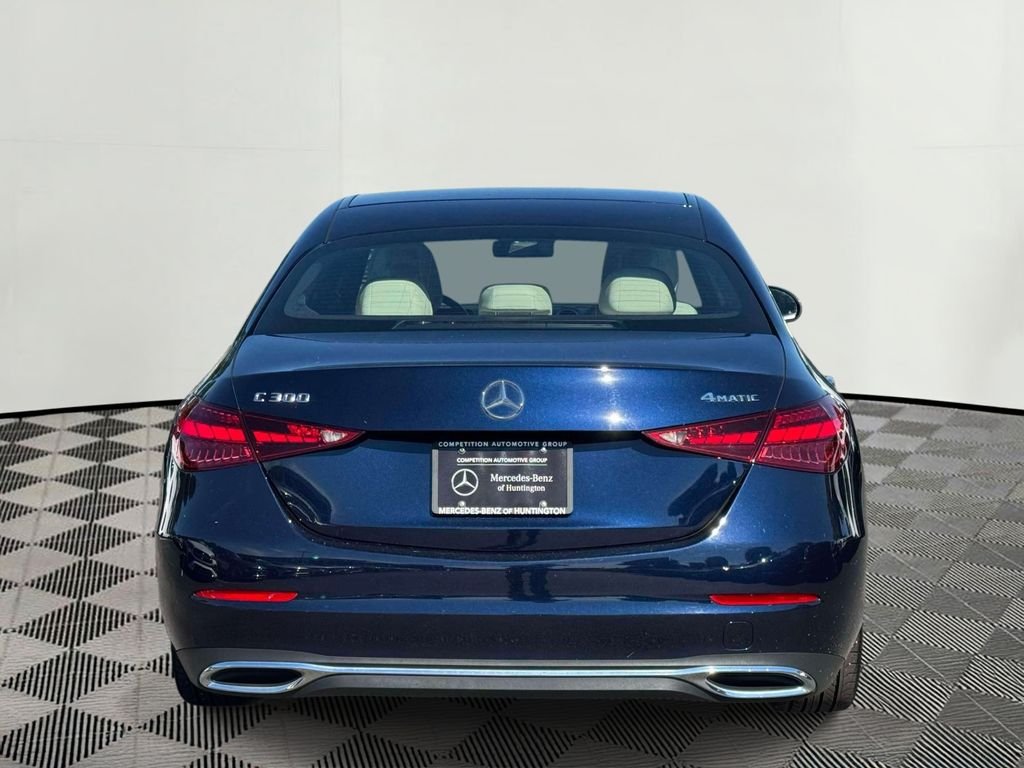 Certified Used 2022 Lunar Blue Metallic Mercedes-Benz C 300 image 10