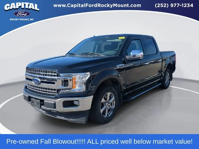 Used 2018 Black Ford XLT image 1