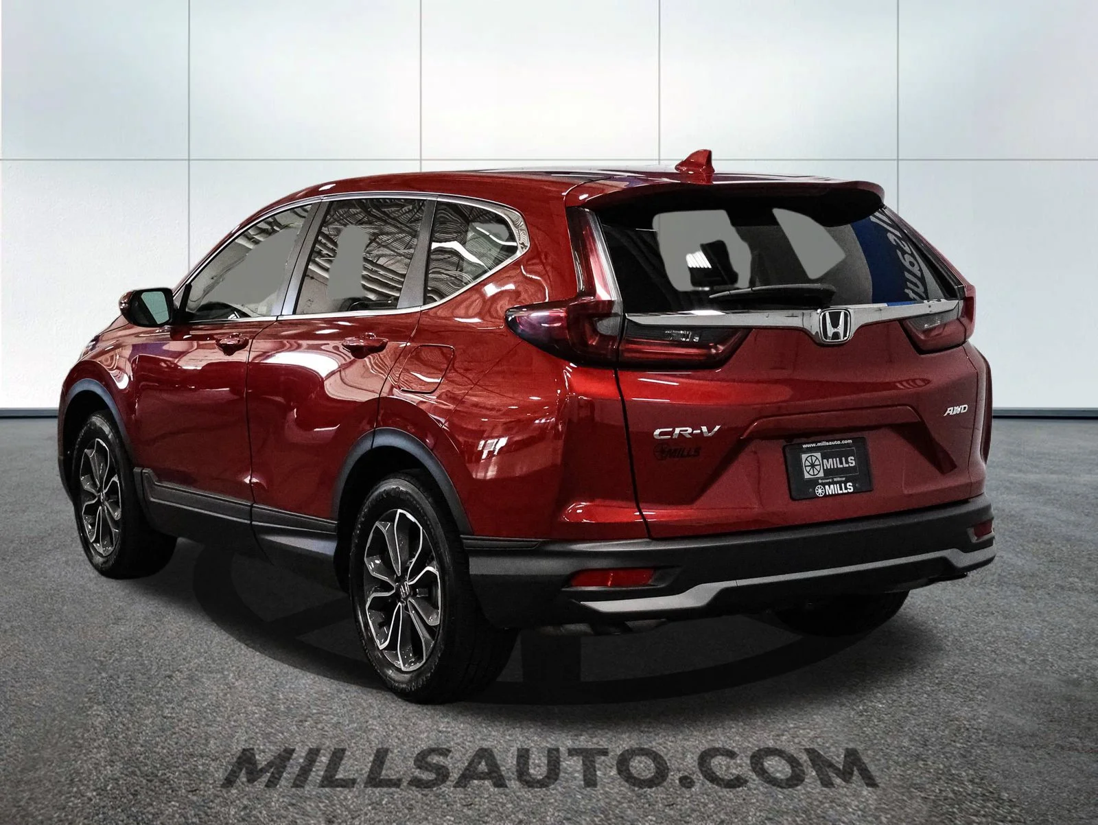 Certified Used 2022 Radiant Red Metallic Honda AWD EX image 5