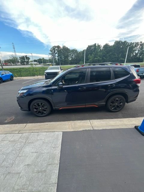 Used 2020 Blue Subaru Sport image 4