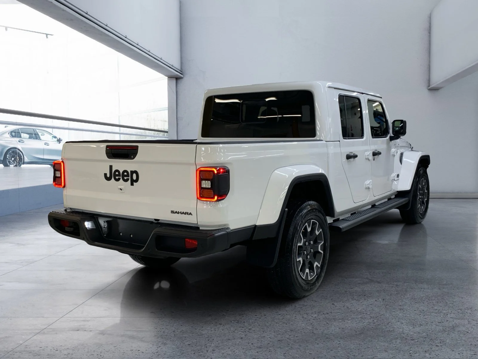 New 2026 Bright White Jeep Sahara image 5