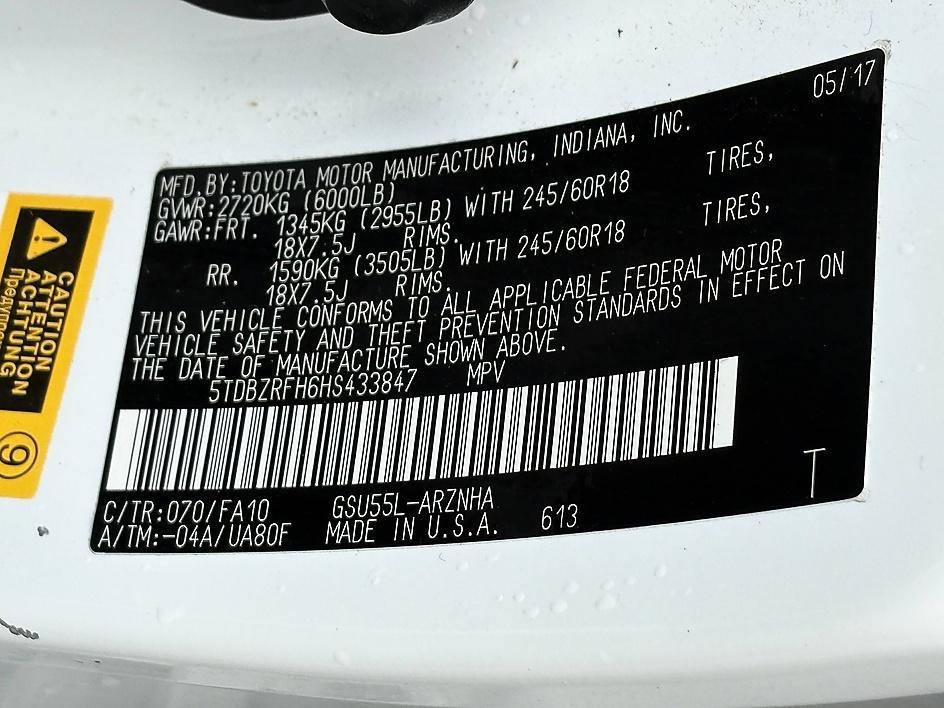 Used 2017 Predawn Gray Mica Toyota LE image 23