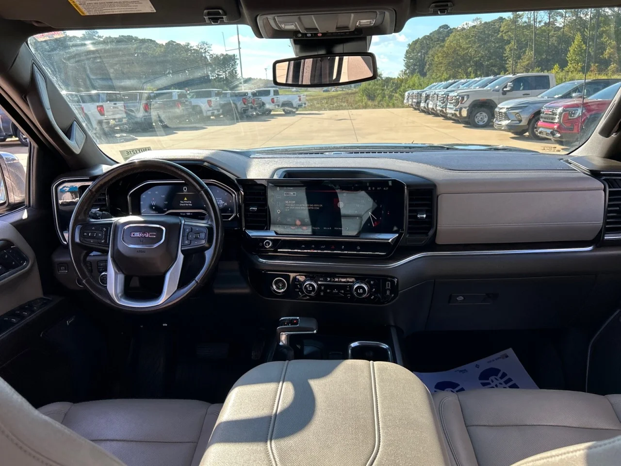 Used 2023 PACIFIC BLUE METALLIC GMC SLT image 23