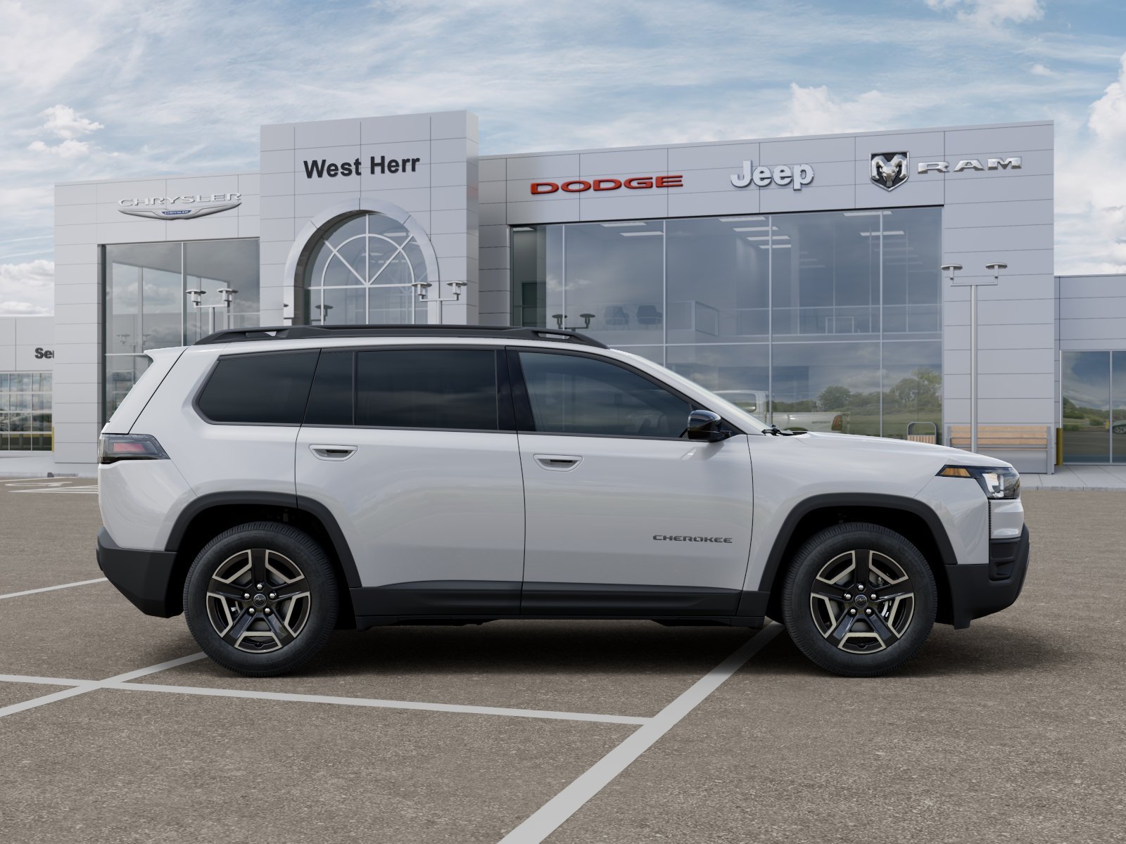 New 2026 Bright White Clear-Coat Exterior Paint Jeep Laredo image 71