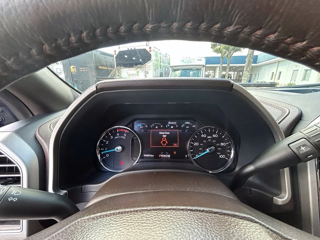 Used 2022 Blue Metallic Ford King Ranch image 46