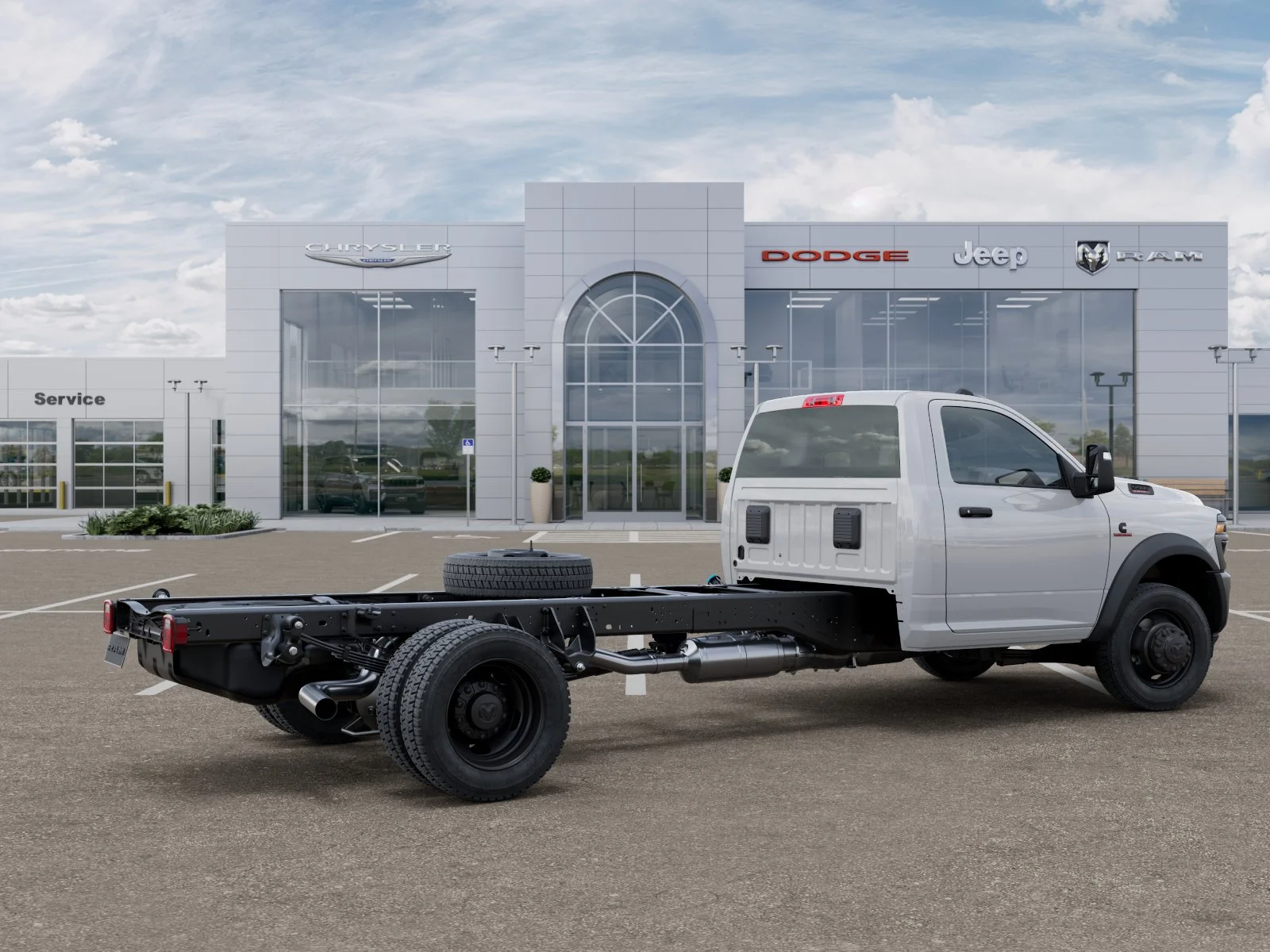New 2026 Bright White Clearcoat RAM Tradesman image 4
