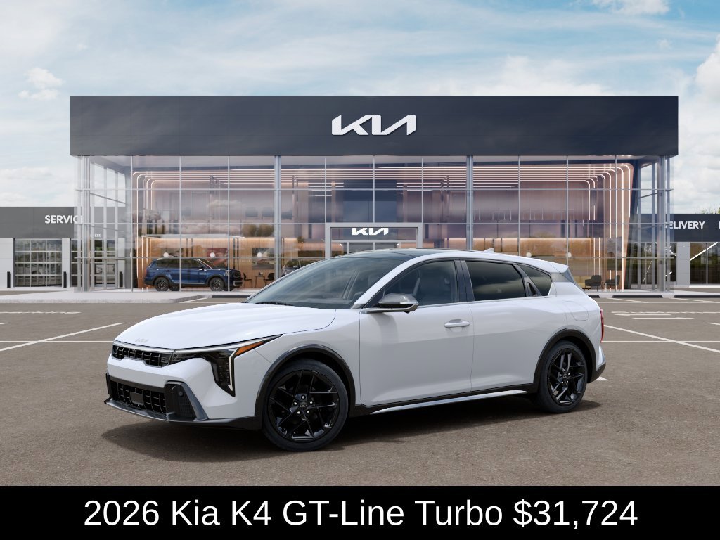 New 2026 Snow White Pearl Kia GT-Line Turbo image 4