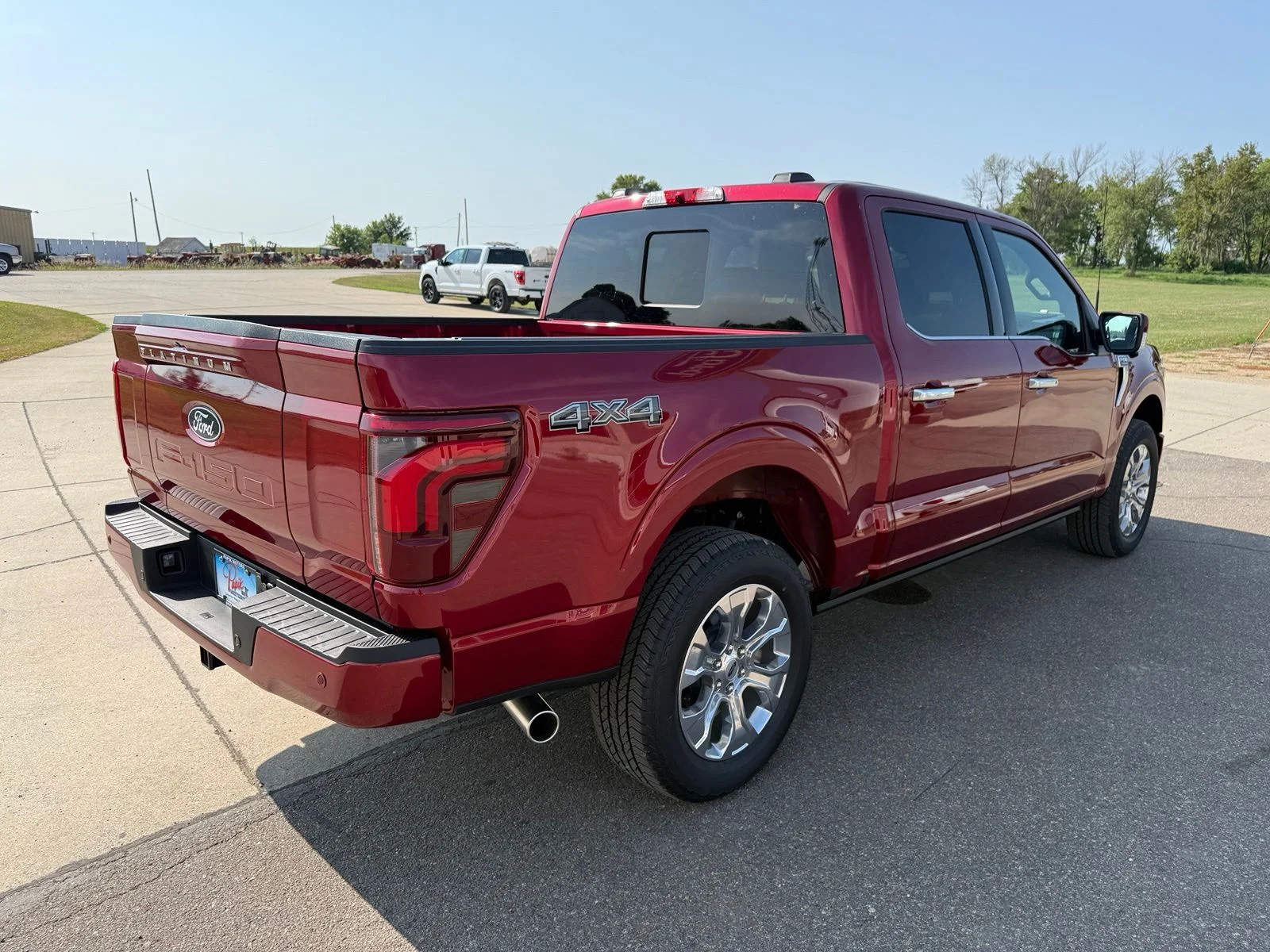 New 2026 Ruby Red Metallic Tinted Clearcoat Ford Platinum® image 8