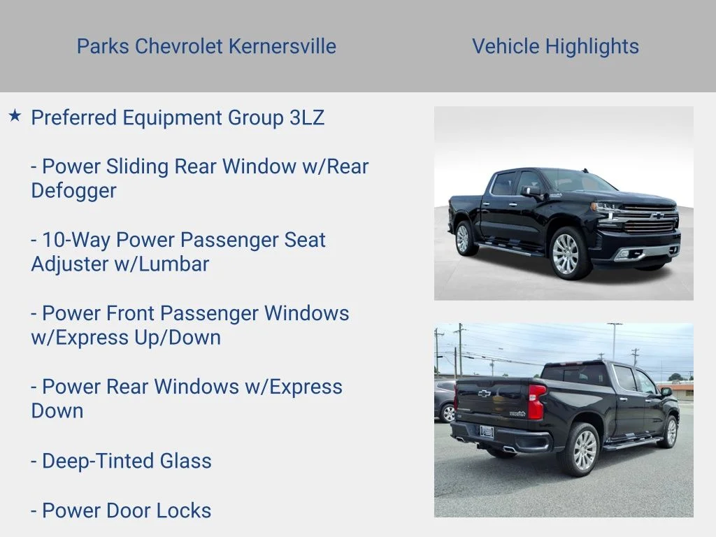 Certified Used 2021 Black Chevrolet High Country image 11