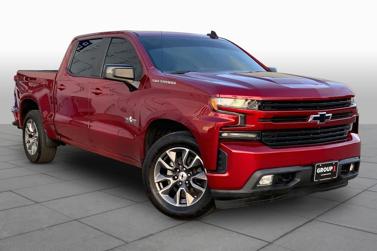 Used 2021 Cherry Red Tintcoat Chevrolet RST image 3