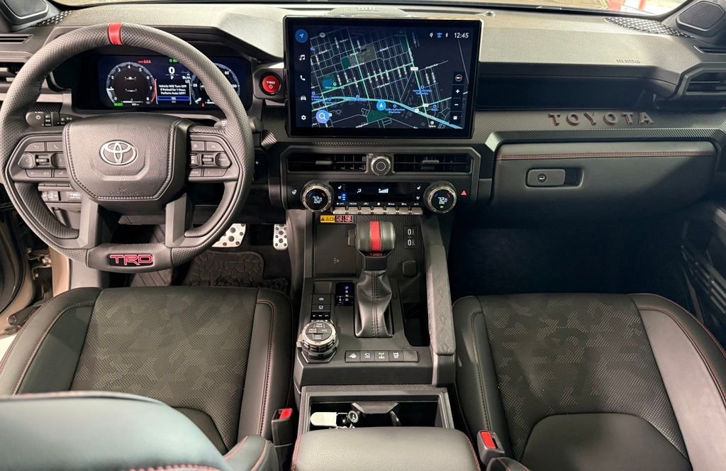 Used 2025 Black Toyota TRD Pro image 2