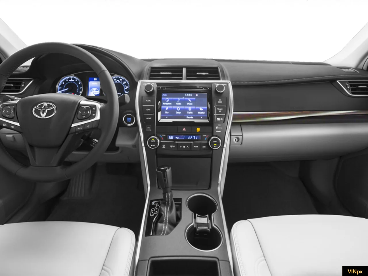 Used 2015 Celestial Silver Metallic Toyota XLE image 2