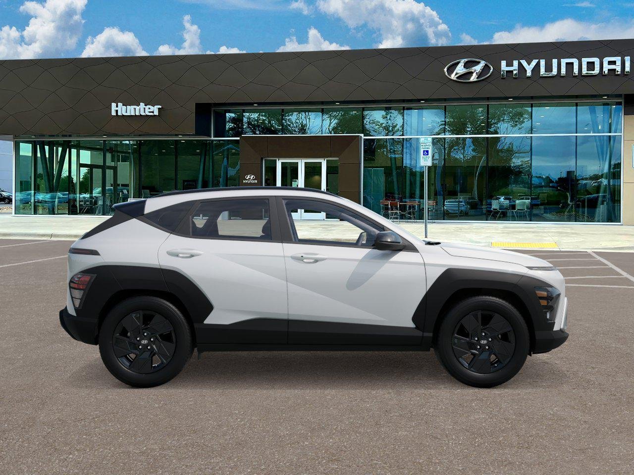 New 2027 Atlas White Hyundai SEL Sport AWD image 7