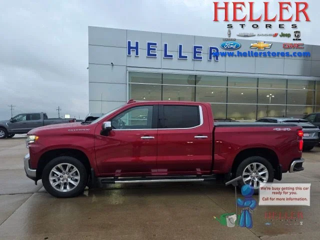 Used 2021 Cherry Red Tintcoat Chevrolet LTZ image 1