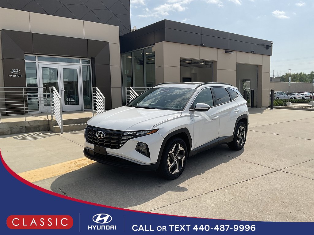 Certified Used 2024 Serenity White Pearl Hyundai SEL image 1