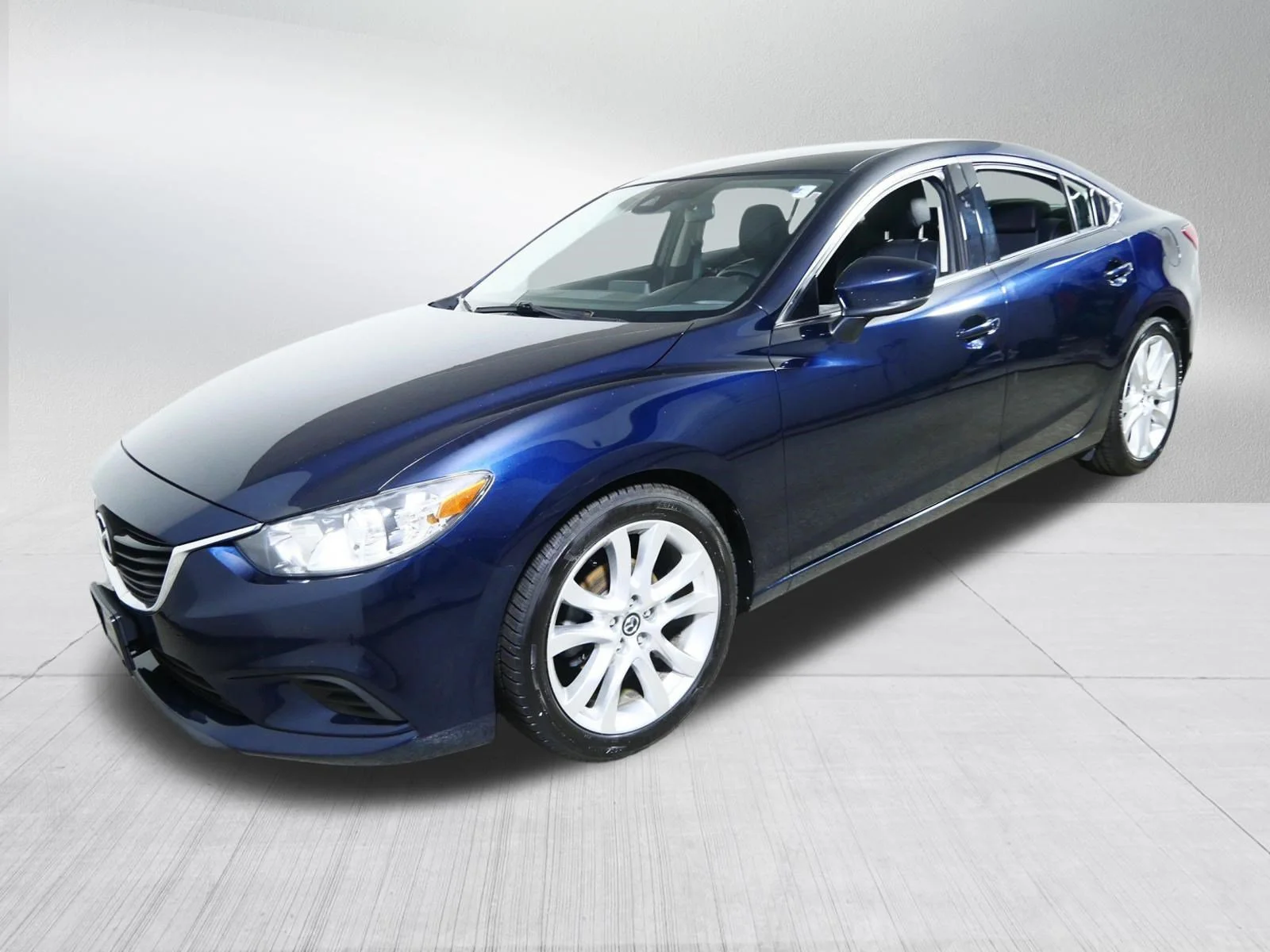 Used 2017 Deep Crystal Blue Mazda Touring image 3
