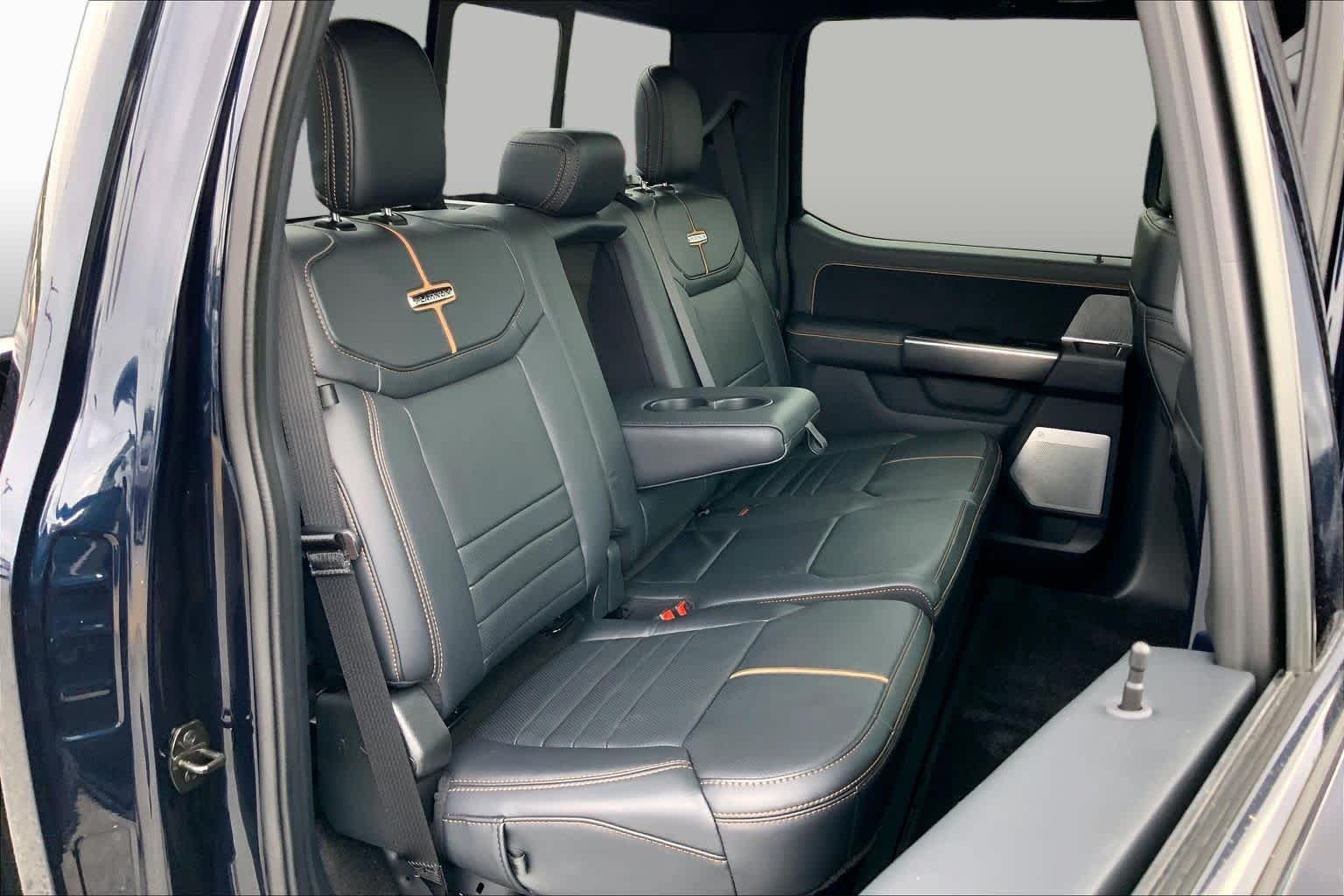 Used 2022 Antimatter Blue Metallic Ford Platinum image 19