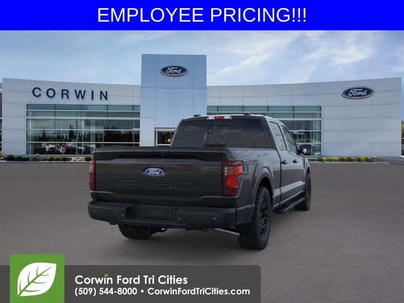 New 2026 Agate Black Metallic Ford XLT image 8