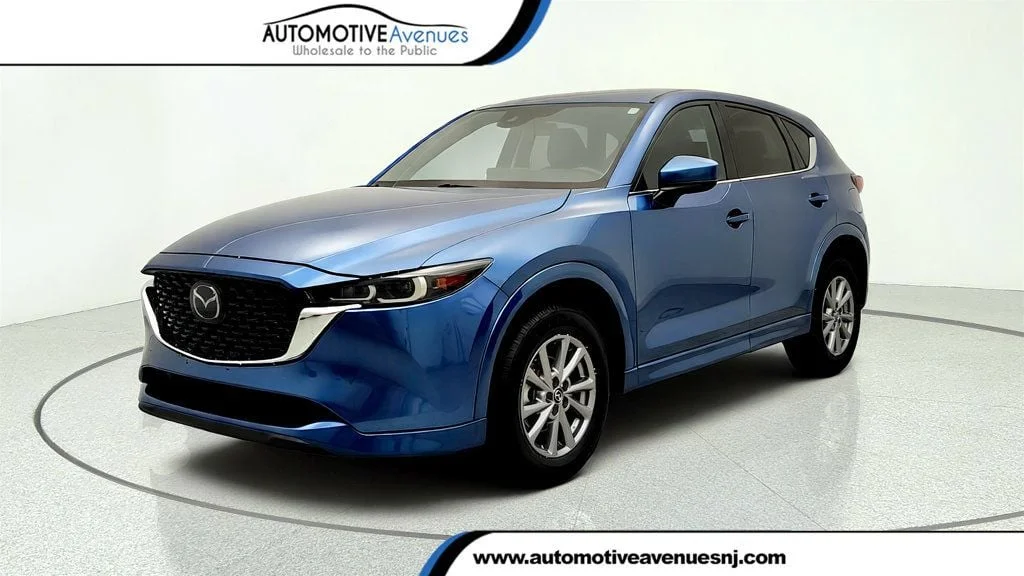 Used 2024 Eternal Blue Mica Mazda 2.5 S Select Package AWD w/ Navigation System image 1