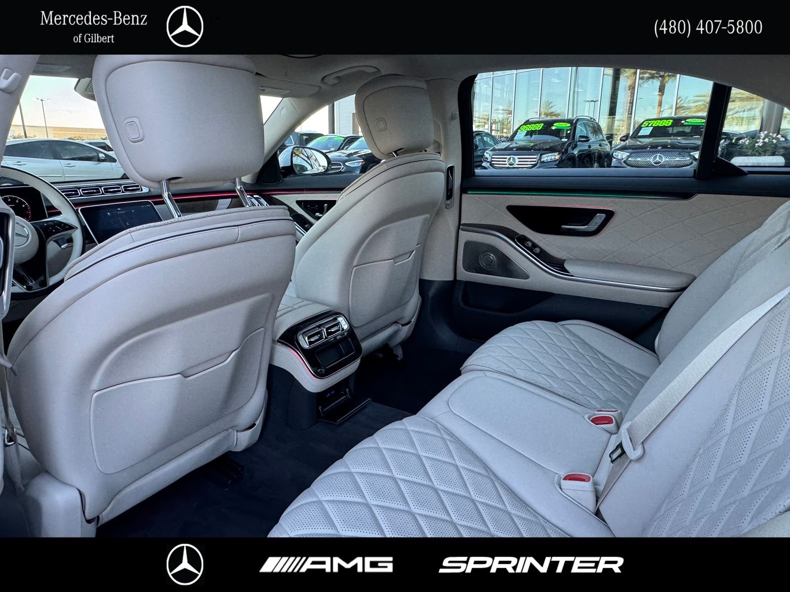 Certified Used 2026 White Mercedes-Benz S 580 image 23