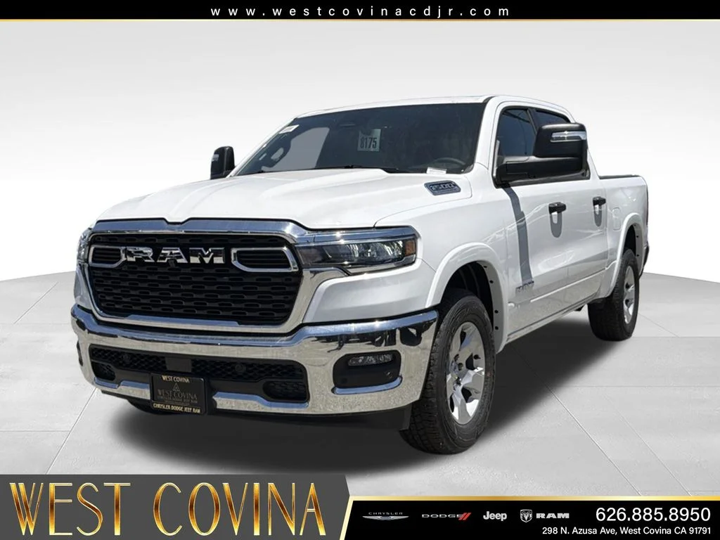 New 2026 Bright White Clear-Coat Exterior Paint RAM Big Horn/Lone Star image 2