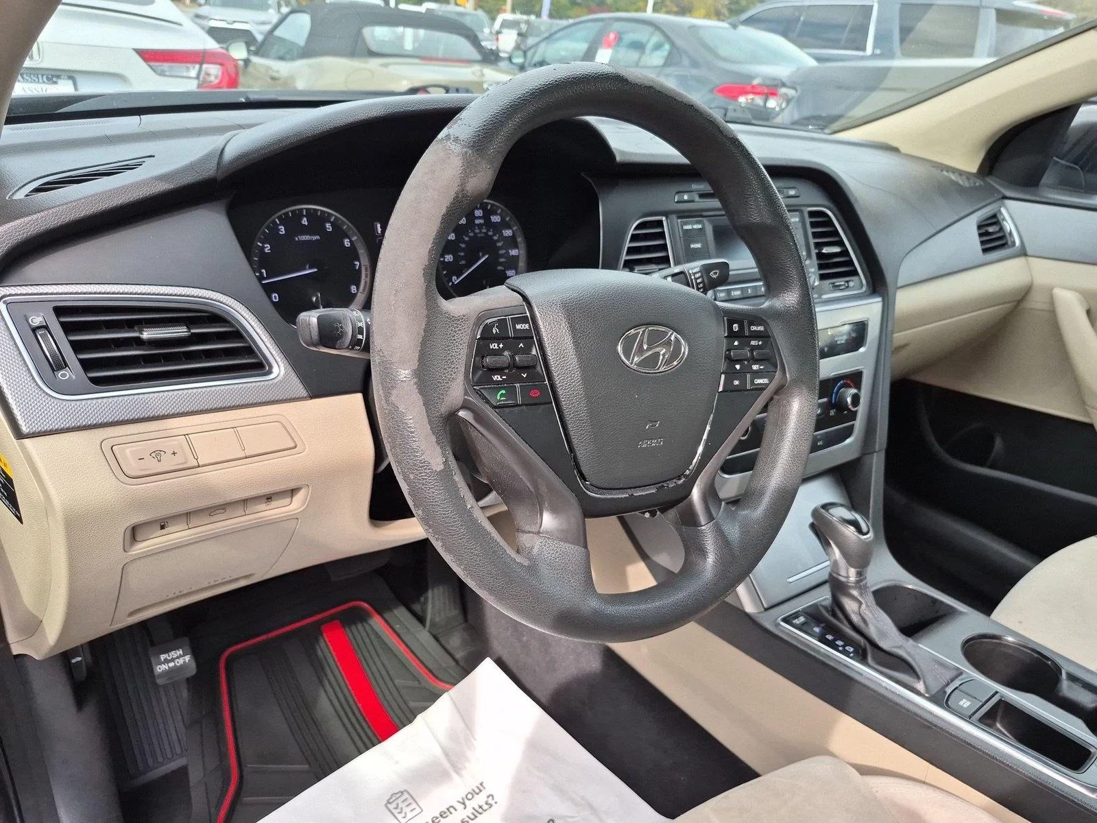 Used 2015 Dark Truffle Hyundai 2.4L SE image 16