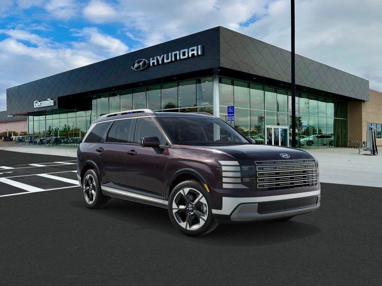 New 2027 Galaxy Maroon Pearl Hyundai Limited AWD image 2