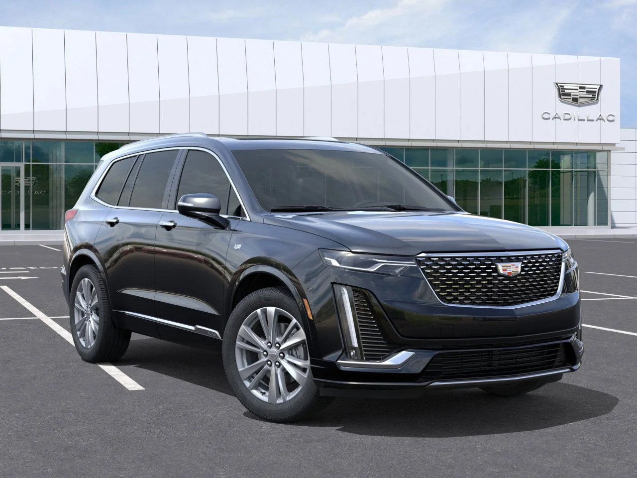 New 2025 Stellar Black Metallic Cadillac Premium Luxury image 10
