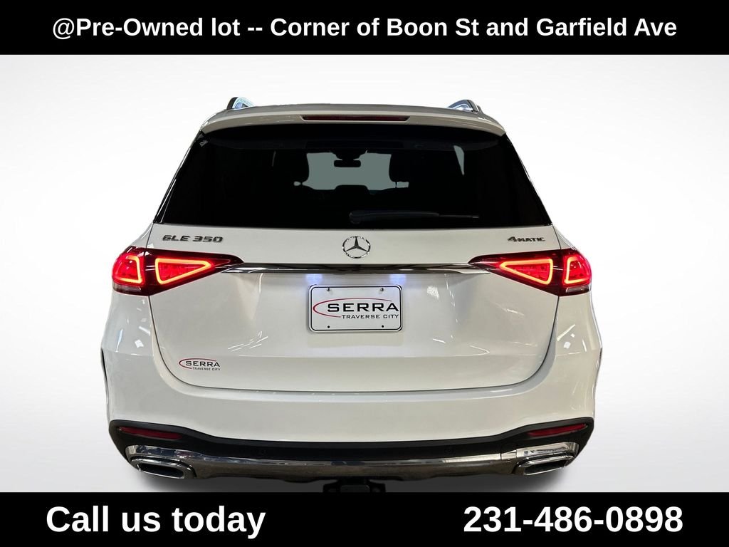 Used 2022 White Mercedes-Benz GLE 350 image 4