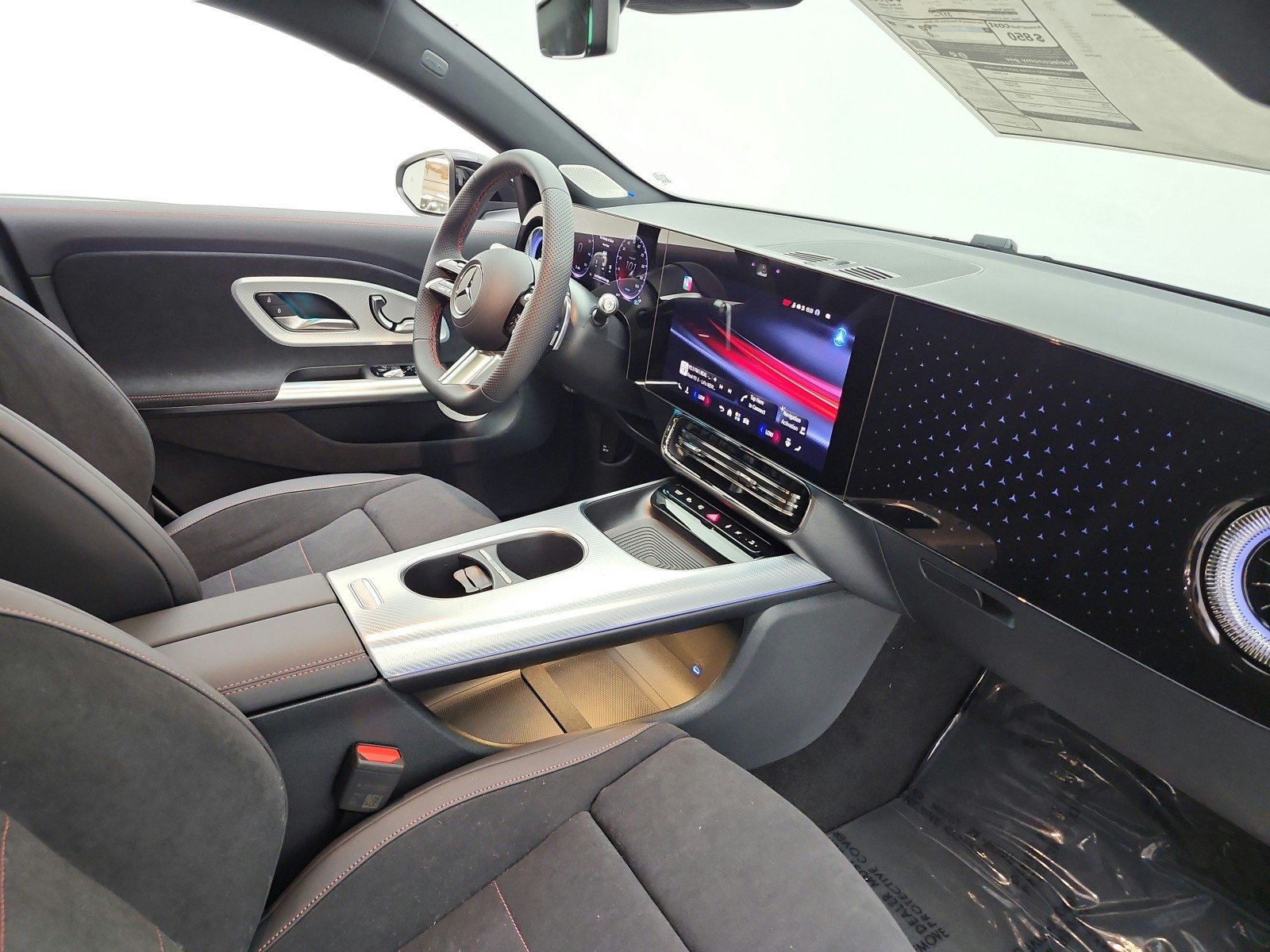 New 2027 MANUFAKTUR Alpine Grey Mercedes-Benz CLA 250+ Electric image 15